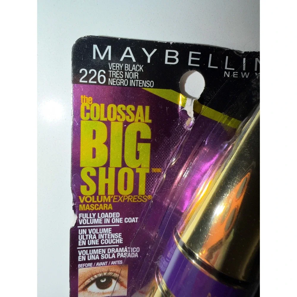 Maybelline The Colossal Big Shot Waterproof Mascara 226 Very Black 0.32 fl oz